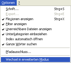 Standard-Modus