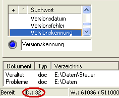 Versionskennung 1